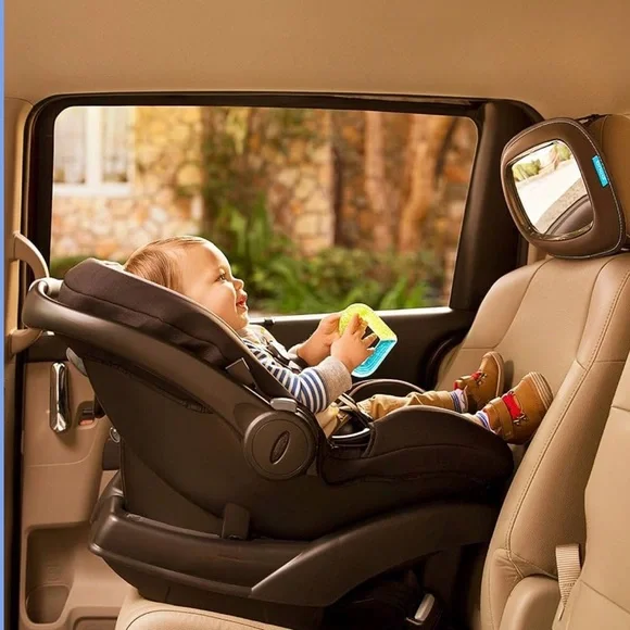 BABY IN-SIGHT CAR MIRROR – Brica by Munchkin | Shatter-Resistant | New in Box - Picture 1 of 3